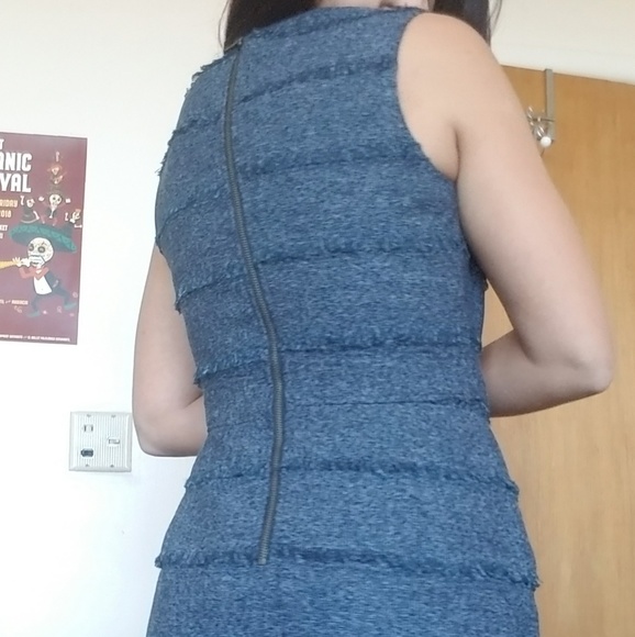 Blue, Rachel Roy, Fitted, Sheath Dress size 2 EUC - Picture 3 of 4